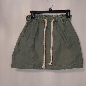 J.Crew Olive Green Rope Skirt